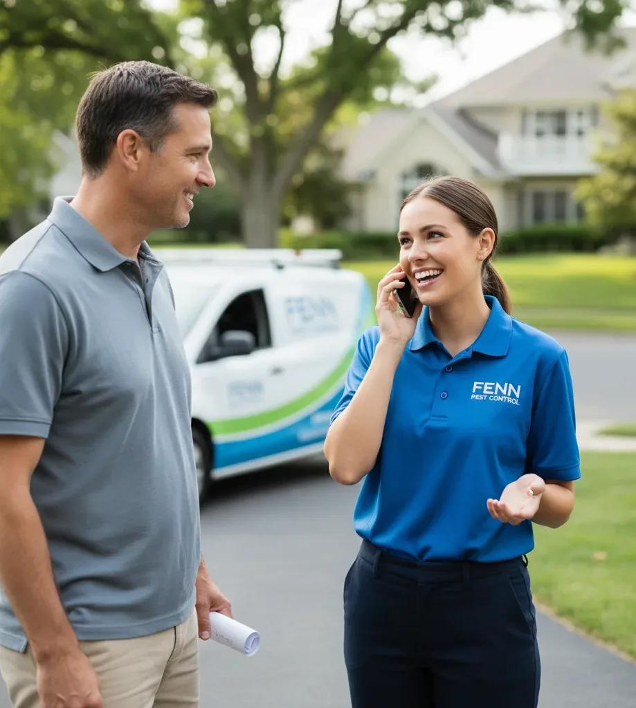 Fenn Pest Control customer support in North Franklin
